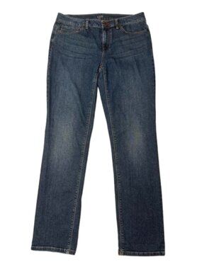 J. Jill Slim Leg Mid Rise Stretch Jeans Size 6 #2609